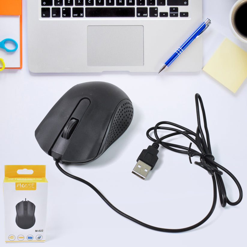 Computer / Laptop Wired Optical Mouse, M-022