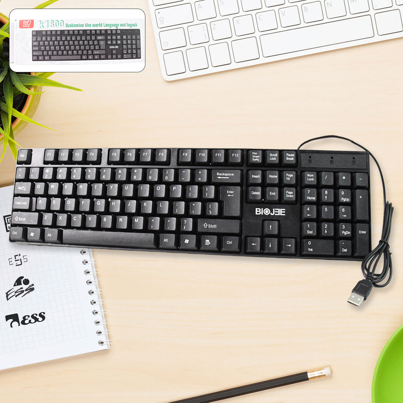 Wired USB Keyboard 104 Keys